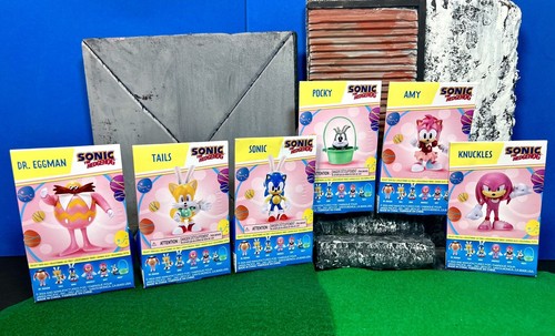 2024 Sonic Easter 2.5” Figures: SONIC, TAILS, KNUCKLES, AMY, POCKY, DR. EGGMAN - Picture 5 of 5