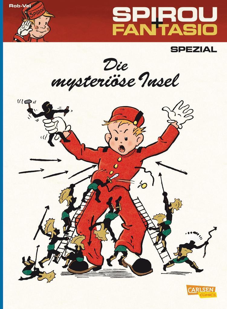 Thumbnail - Spirou & Fantasio Spezial 14: Die Mysteriöse Insel | Rob-vel, Davine |