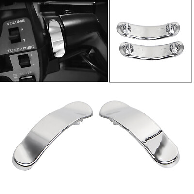 Chrome Master Cylinder Clamp Plugs For Honda Goldwing GL1500 GL1800 1988-2017 US