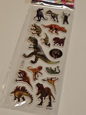 Realistic 3D Dinosaur Dino Stickers Planner Teacher Supply Papercraft DIY