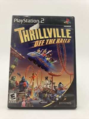 Thrillville: Off the Rails (Sony PlayStation 2 PS2, 2007) CIB with Manual
