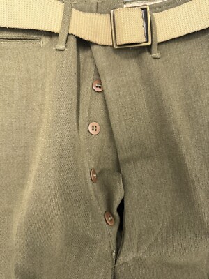 Vintage 1940s/50s NOS WWII Military Wool Pants Trousers Sz