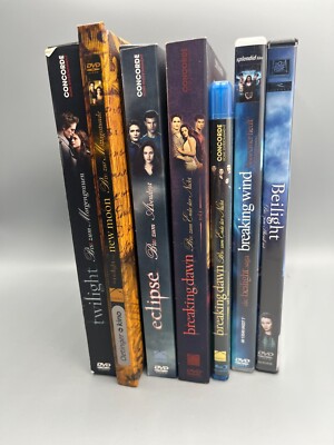 Komplette Twilight Saga + Beilight & Breaking Wind Dvd Blu-ray