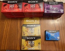 Lot Of 14 Sealed Sony Cassette Tapes Camcorder Video Brand New