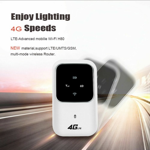 100Mbps Wireless 4G LTE Mobile Portable WiFi Router Modem Hotspot 2100mAh USA