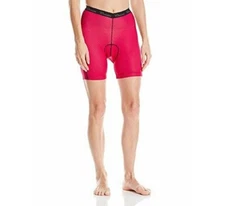 Women's Gel Lined Cycling Shorts, Canari Crazy Lily Liner Shorts, X-Large - New