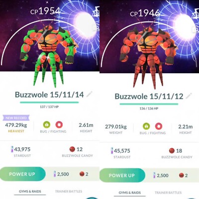 PokéMon Go | Buzzwole with special background | trade Registered - Description