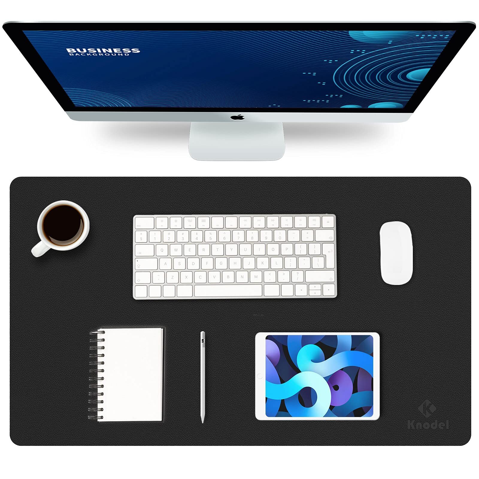 Leather Desk Mat Small Office Desk Pad Computer Desk Mat Laptop Mat for Desk ...