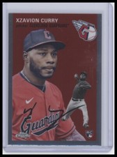 2023 Topps Chrome Platinum Anniversary #32 Xzavion Curry - Cleveland Guardians