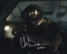 CHRIS BARTLETT signed Autogramm 20x25cm STAR WARS MANDO in Person autograph COA