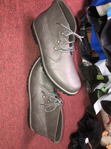 Giraldy HENRY Boots Color Gray Charcoal. Sz 13 Nice Condition Nw/ no Tag - Picture 4 of 9