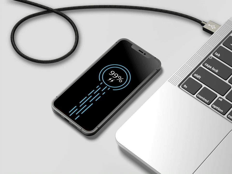 Type C USB-C Fast Charger Data Charging Cable For Samsung Galaxy S8 S9 S10+ Note - Image 4 of 4