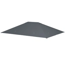10' x 13' Gazebo Canopy Replacement Roof Dark Gray