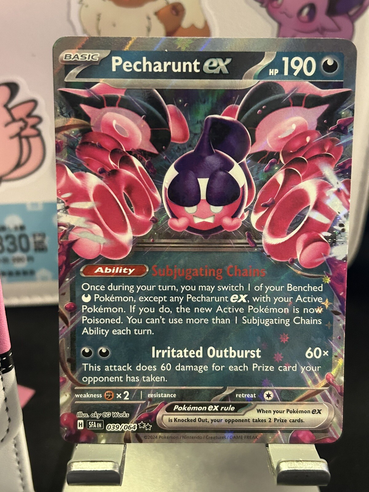 Pokemon TCG - Pecharunt Ex #039 - Shrouded Fable - NM