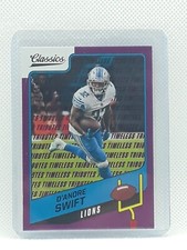D�Andre Swift 2021 Classics Football - (34/50) PURPLE - Detroit Lions