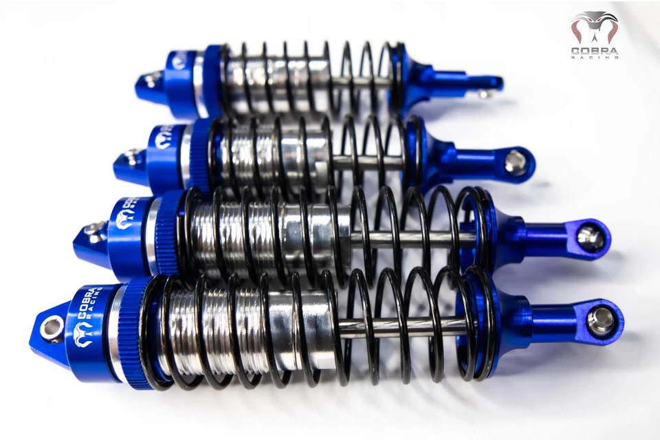 CR-BL Traxxas SLASH Aluminum BIG BORE Front and Rear Adjustable Shock 4X4 2WD - Image 3 of 4