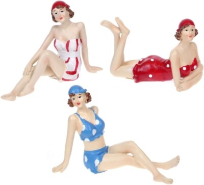 Glamouröses 3er Set Beach Belle Lady Badende - Kaihändler