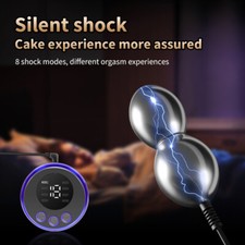 BDSM E-stim Therapy Device Metal Shock Plug Expander Expansion Enlarger Extend