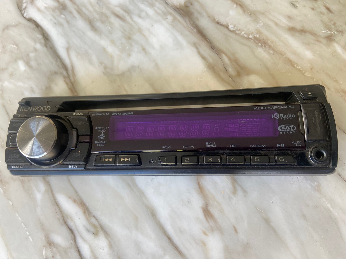 KENWOOD KDC-MP342U CAR STEREO ONLY KENWOOD KDC-MP342U KENWOOD KDC-MP342U CAR STEREO ONLY KENWOOD KDC-MP342U