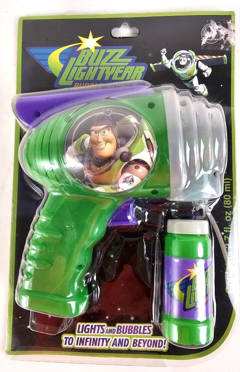 その他 Buzz Lightyear bubbles machine, Hobbies Disney Toy Story Character Buzz Lightyear Bubble Blower Glow