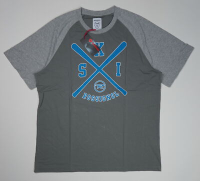 Rossignol Herren Ski Tee XXL Heather Grey
