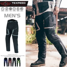 Motorcycle Trousers Motorbike Waterproof Cordura With CE Protective Biker Armour