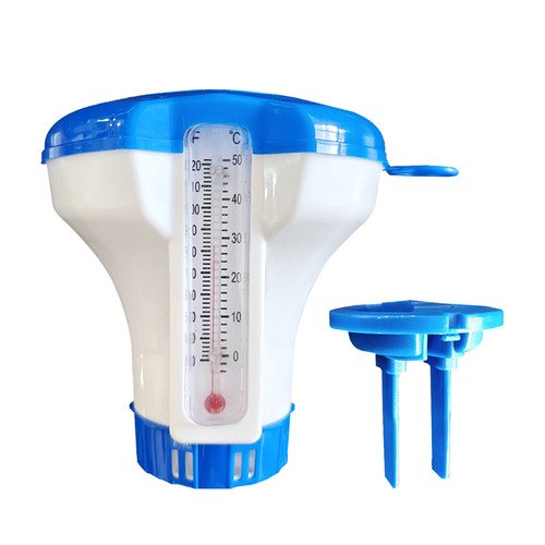 Swimming Pool Float Chlorine Dispenser Floater 5" Chlorine Tablet Feeder