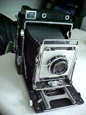 Crown Graphic 4x5 w/Graf Loc back w/Schneider Xenar 135mm f4.7  6 Lisco bx 98 