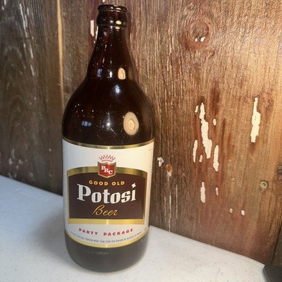 Vintage Good Old Potosi Party Package Bottle Potosi Brewing Company Potosi Wisc