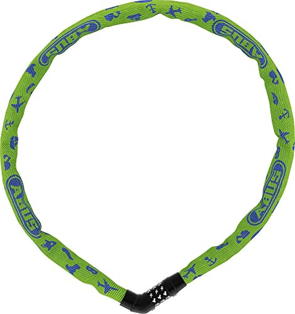 (TG. 75) ABUS, Steel-O-Chain 4804C Symbols Unisex, Verde (lime), 75 - NUOVO