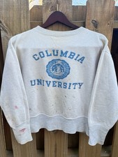 True Vintage 1950  s Columbia University Sweat Size Small