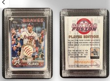 Jersey Fusion 2024 Ball Star Ozzie Albies Braves #544 Game-Used Rare Card