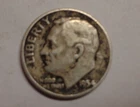 1954  Roosevelt dime, Circulated,  90% Silver