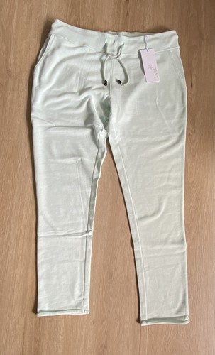 Neu! Juvia Damen Lounge Sweat Hose Jogger Pants Water Lily Grün Slim Fit Gr. XL - Bild 2 von 9