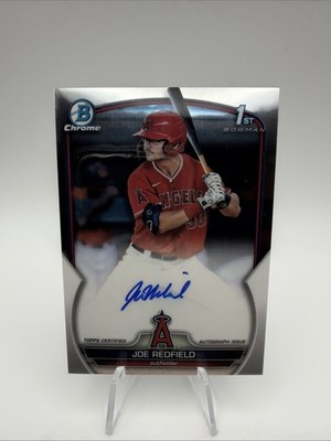 2023 Bowman Draft - Chrome Prospect Autographs Joe Redfield #CDA-JRE (AU, RC)