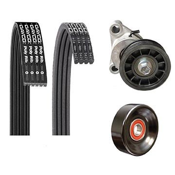 DAYCO Main Drive Serpentine Belt Drive Component Kit for 2009-2014 GMC YUKON
