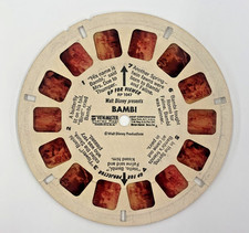 Bambi Walt Disney Production View-Master Single Reel