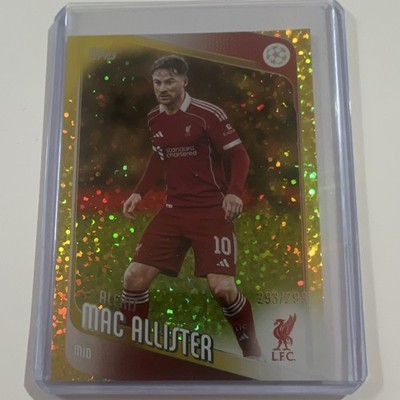 Topps UEFA Club Competitions Alexis Mac Allister Liverpool Card
