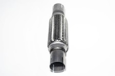 Passend für Fiat Uni Flexrohr Flexstück Hosenrohr Auspuff 45x200 / 310MM + 2 Sch