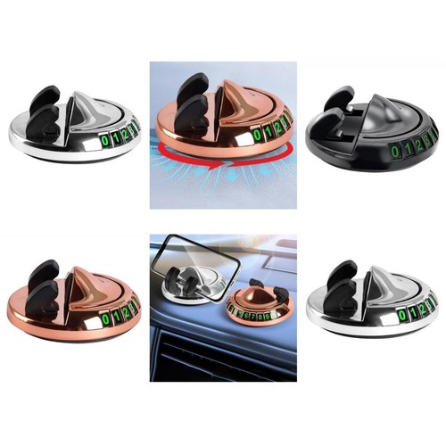 Support Téléphone Multifonction pour Voiture avec Rotation 360 Degrés et Pann - Photo 12 sur 15