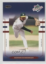 2004 Donruss World Series Blue Dennis Eckersley #WS-53 HOF 0q3