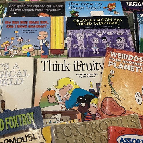 Lot of 20 Calvin & Hobbes + Foxtrot Comic Strip Books Watterson & Amend - Picture 11 of 15