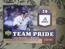 2006 Upper Deck Team Pride #TP-LG Luis Gonzalez 639/699
