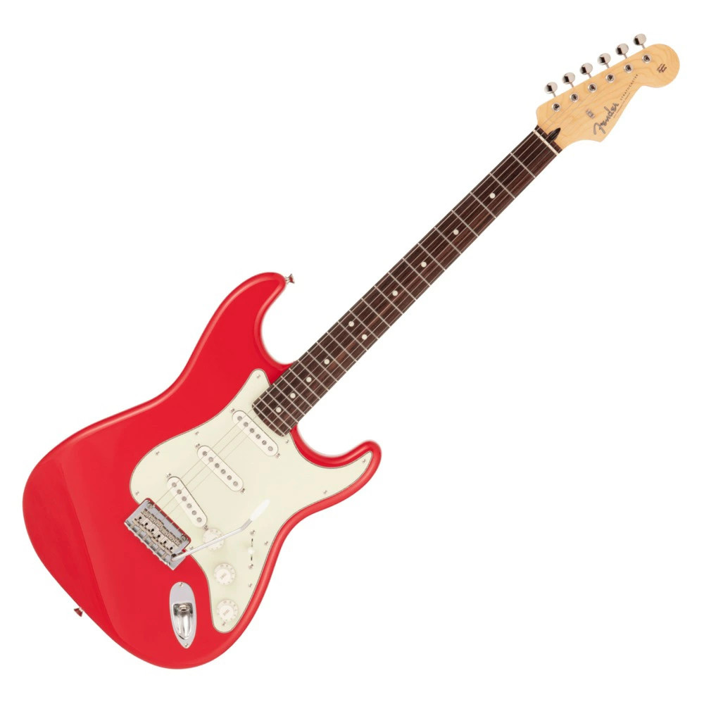 Fender Made in Japan Hybrid II Stratocaster rosewood modena red