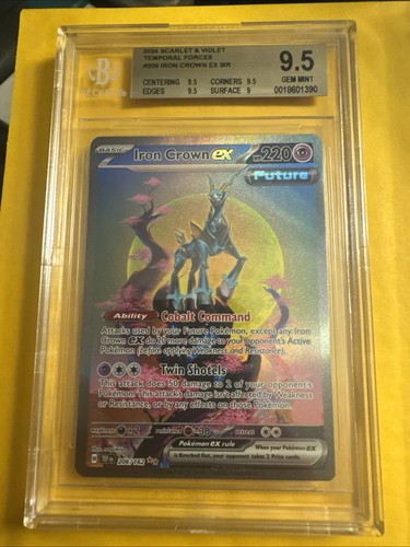 Iron Crown ex graded BGS 9.5 for sale on eBay