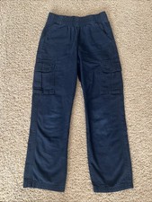 The Children  s Place Boys Pull On Cargo Pants Size 8, Navy