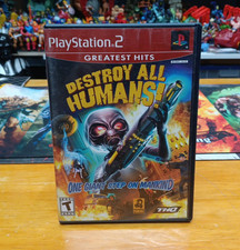 Destroy All Humans Greatest Hits (Sony PlayStation 2, PS2) authentic, tested