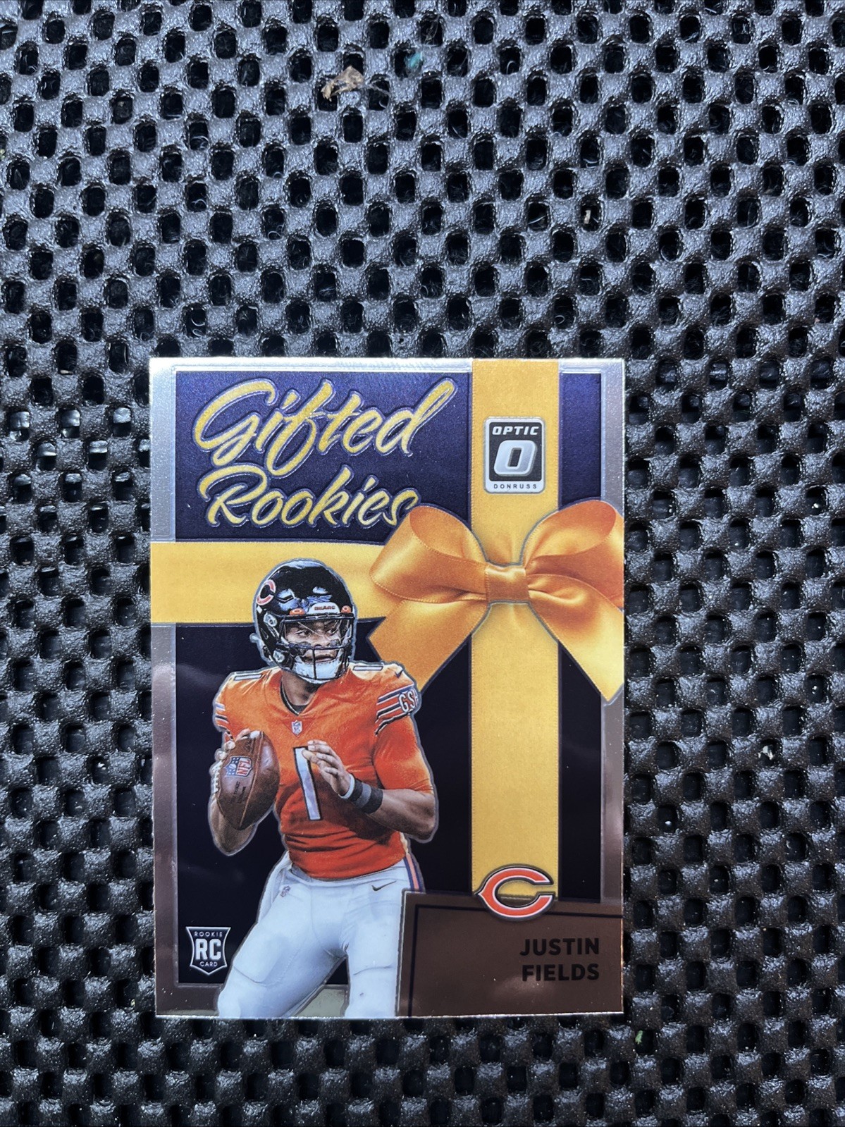 2021 Panini Donruss Optic Gifted Rookies Justin Fields #GR-4 (RC) Chicago Bears