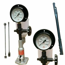 Tester dyszy wtryskiwacza oleju napędowego / tester ciśnienia pop podwójna skala BAR / PSI USA