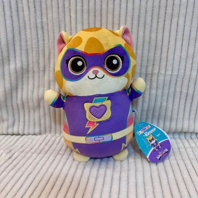 Squishmallows 10-Inch Sparks SuperKitties HugMees NWT
